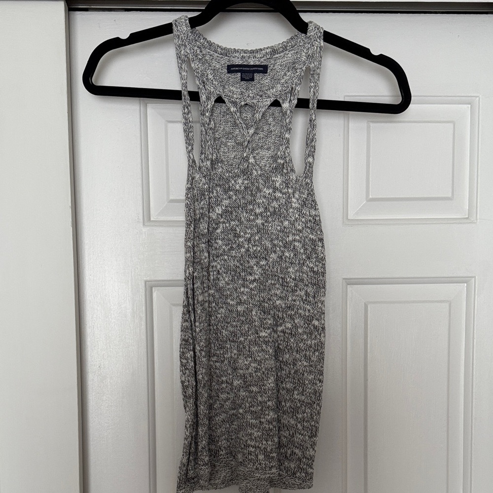 Gray Sweater tank
